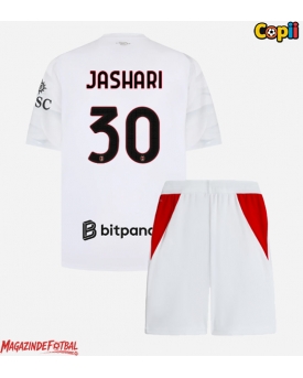 AC Milan Ardon Jashari #30 Echipament de Fotbal Replică 2026-27 Copii Deplasare (+ Șorturi)